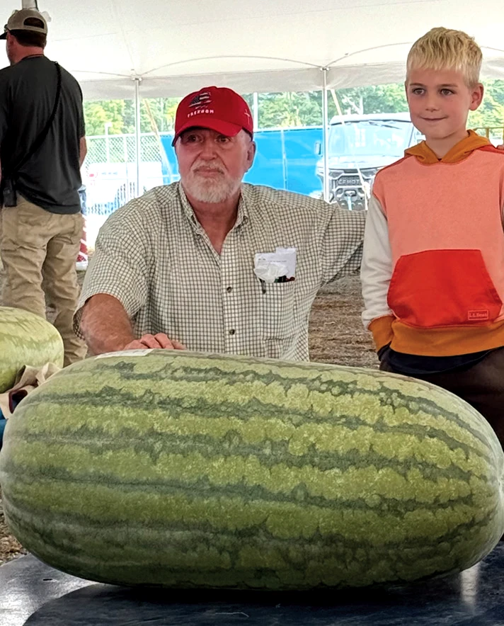 Locally grown melon breaks State Fair record